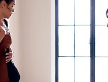 PornTaboos. com - Dana Vespoli catches husband's infidelity with busty Asian Ember Sno