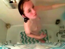 Long Haired Shower,  Masturbating,  Tits,  Long Hair,  Hair