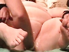 fat slut Megan tied up and hard fisted