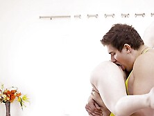 Tiny Platinum Blonde Step Sister Haley Spades Outwits Bro