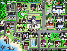 Summertime Saga - Johannes slammed odette...  Johannes boned Maria...  Eva had her baby