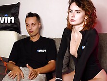 Darcy Dark In Plays De-robe Games, Displaying Natural