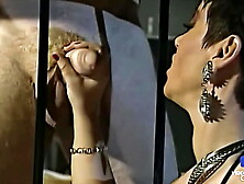 Elodie Chérie,  charming dominatrix,  bum banged not a special prisoner