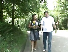 Dutch MILF Fucked In The Woods