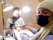 Kenzie Taylor's Vagina Devoured By Aubrey Kate,  Ricky Larkin