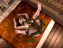 Goblin Pounding Wide Elven Snatch