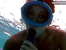 Underwater Masturbation Of Minnie