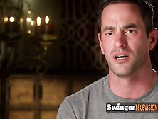 The swinger house is full of lust and horny swinger couples ready to fuck.