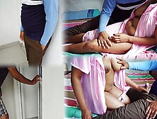 අනේ පැටියෝ එපා හබී එළියේ බලන් ඉන්නේ Sri lankan xxx Hubby shares ex-wife with bestfriend Cuckolds fuck
