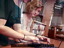 Let's have some fun with mom's big boobs and that cute butt