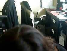 en plena oficina mamando jessicamamzano tampico