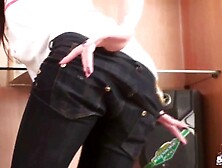 I saw you try to take a look at my panties all day