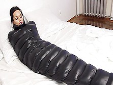 Puffy Sleeping Bag Masturbation