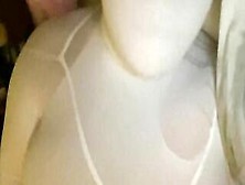 White Encasement Doll