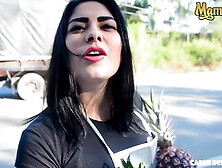 CARNE DEL MERCADO - Devora Robles - Latina Linda Rides Cock On