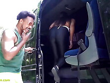 flexible milf rough rear-end drilled in my van