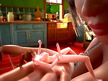 3DGSPOT Petite Prizes for the Powerful Hardcore Futanari Frenzy