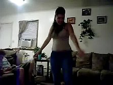 Swtdby1977 - Honkytonk Badonkadonk - Jennifer Dancing To Honkyto