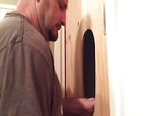 Studly Bear Gives Hot Gloryhole Action.