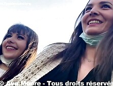 Ava Moore - we Lick a Student in the Toilet of a Park in Lyon with Luna Rival - PORNO REALITE