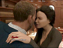 Intimate connections with a busty teen in a gym setting