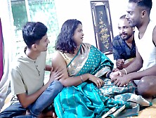 Desi Indian Milf Stepmom Very 1st Hardcore Double Penetration And Facial Gangbang By Her Stepsons ( Full Movie )