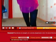 Exotic Homemade Record With Stockings,  Webcam Scenes