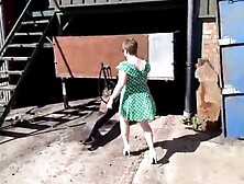 British Girl's Outdoor Adventure