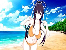 A Certain Magical Index: BEACH SEX WITH KAORI KANZAKI (3D Hentai)