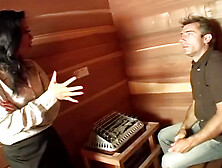 Asian Milf In Stockings Fucked In The Office - Lucky Starr And Steven French