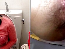 Asian Babe Gives Intense Squirt Show In Toilet - Fingers HERSELF TO ORGASM