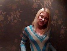 Hot Pick Up Blonde Fucks In A Restroom