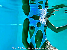 Camsoda - Amateur Teen Masturbates Underwater With Favorite Dildo