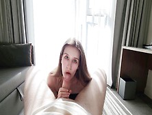 [Pov] Bunny Nika - Passionate And Sensual Bj & Sperm Swallow