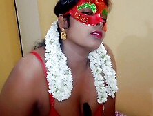 Big Boobs Hot Sexy Red Saree Aunty Self Sex