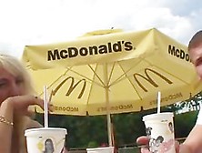 Two Guys Pick-Up Czech Woman At Mcdonalds