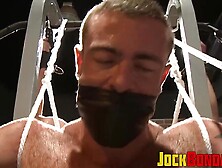 Mulengro observed Adam sliding his muscle cock in and out of that virgin hole