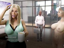 Getting down with my assistant Elsa in the office - Baddies Inc