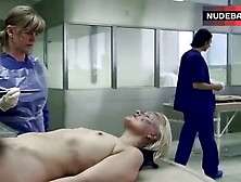 Regina Lund Nude On Operating Table – The Inspector And The Sea