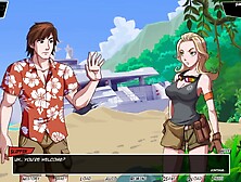Stranded On An Island With Models! - Paradise Longing Part 1