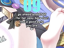 Ruan Mei denies you nudity (JOI,  femdom,  censored,  foot fetish)