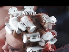 BABES MAKE OUT BEFORE FUCKING WITH A MASSIVE DILDO