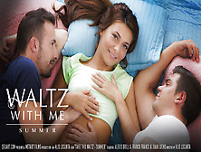 Teen darling with a beautiful face needs two big dicks in this fantastic threesome session