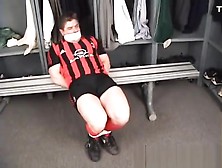 Sug Soccer Player Bound And Tape Gagged