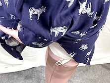 Stockings new, granny new, british granny striptease