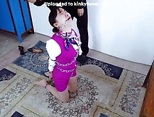Stewardess Chained