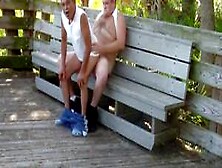 Older Gays Have Sex In Public Park