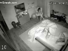 Hacked Cam - Israeli Couple Has Sex In Bed. Mp4