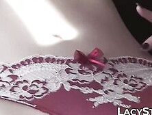 Lingerie Gilf Lacey Starr Devours Horny Juicy Teen Pussy