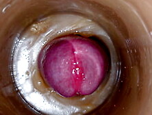 Massive ejaculatory dose of goo in Vagina Toy ASMR